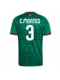 Muži Futbalové oblečenie Mexiko Cesar Montes #3 MS 2026 Krátky Rukáv - Domáci